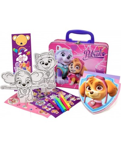 Paw Patrol Coloring and Activity Tin Box Includes Stickers Mess Free Crafts Color Kit in Tin Box for Toddlers Boys and Kids $...