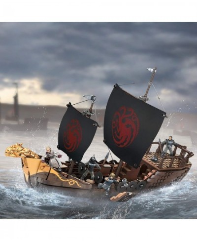 Construx Game of Thrones Targaryen Warship Building Set Multi (GPB29) $131.28 - Toy Building Sets