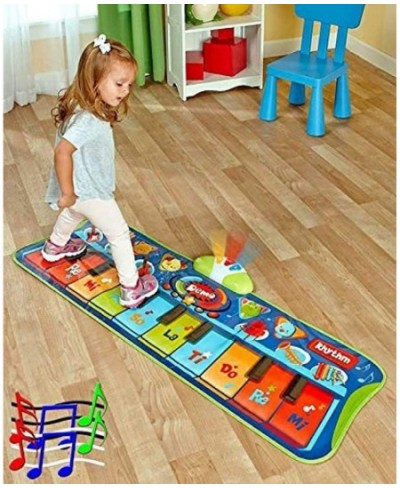 Fun Step-to-Play Junior Battery Operated with Flashing Lights and 20 Demo Songs for Kids Ages 2+ $43.76 - Electronic Dance Mats