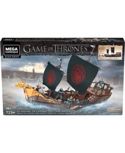 Construx Game of Thrones Targaryen Warship Building Set Multi (GPB29) $131.28 - Toy Building Sets