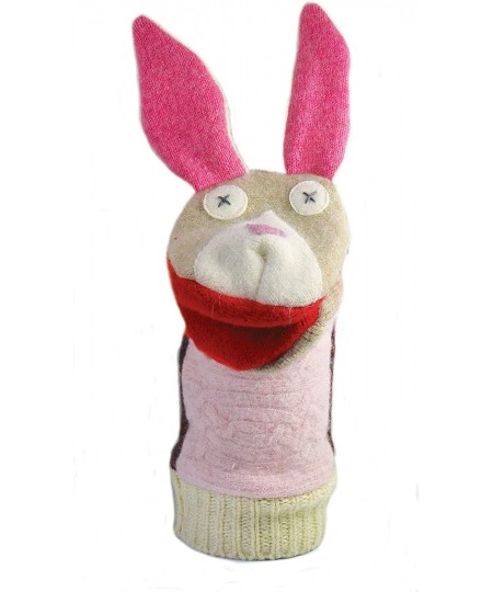 Cate & Levi - Wool Puppet Sets - Made in Canada - Movable Mouths - Safe for All Ages (Set of 2 - Bunny Butterfly) $59.73 - Ha...