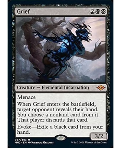 Magic: the Gathering - Grief (087) - Modern Horizons 2 $30.75 - Trading Cards & Accessories