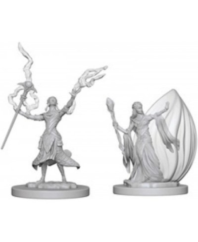 Dungeons & Dragons Nolzur's Marvelous Unpainted Miniatures: Elf Wizard (Male) $16.30 - Board Games