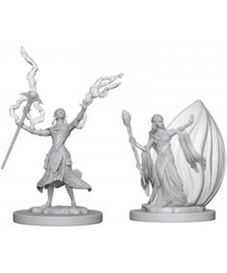 Dungeons & Dragons Nolzur's Marvelous Unpainted Miniatures: Elf Wizard (Male) $16.30 - Board Games