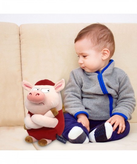 PENDLE Piggy Plush Stuffed Toy | Fun Huggable Soft Piggy for Kids Teens All | Travel Play Sleep Pillow Plush Stuffed Piggy To...