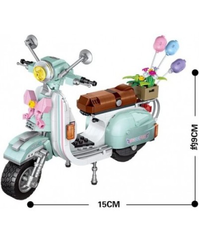 Scooter Building Blocks Vintage Model Building Sets for Adults $59.79 - Toy Building Sets