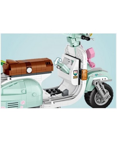 Scooter Building Blocks Vintage Model Building Sets for Adults $59.79 - Toy Building Sets