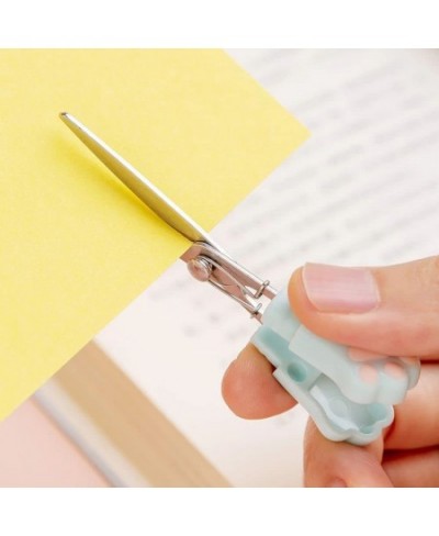 Kawaii Cat Paw Scissors Mini Portable Cute Stationery Scissors Stainless Steel Multifunctional Office Novelty Folding Art Sci...