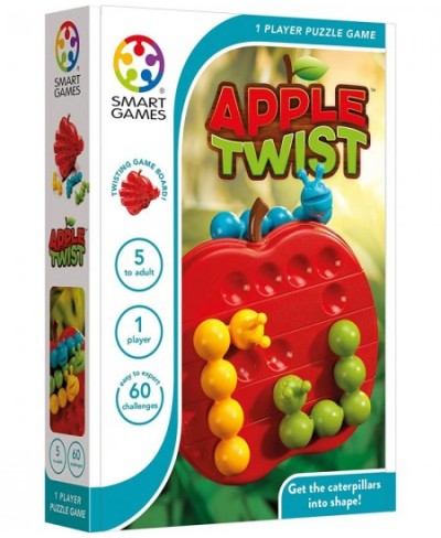 Apple Twist Travel Puzzle Game with 60 Challenges for Ages 5 - Adult $29.27 - Travel Games