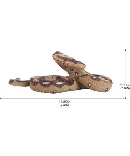 Simulation Realistic Wild Life Python Snake Jungle Animal Action Figures Model Figurine Desktop Decoration Collection Party S...