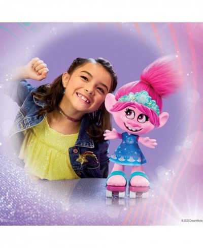 DreamWorks World Tour Dancing Hair Poppy Interactive Talking Singing Doll with Moving Hair Toy for Girls and Boys 4 Years and...