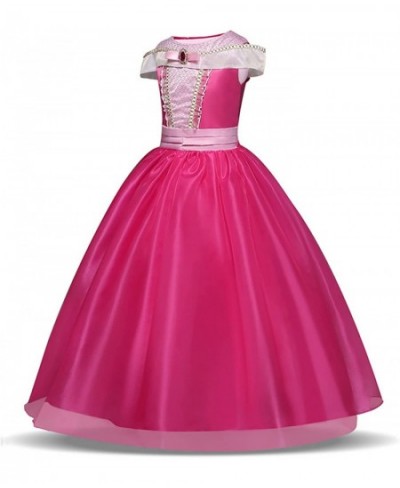 Little Girls Elegant Pink Princess Dress up Clothes Halloween Birthday Party Costumes Kids Girls Dresses $40.23 - Kids' Costumes