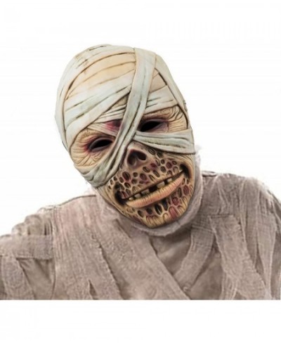 Mummy Mask Egyptian P haraoh Latex Full Head Scary Horror Mask Fancy Dress for Halloween Carnival Costume Party $17.42 - Kids...