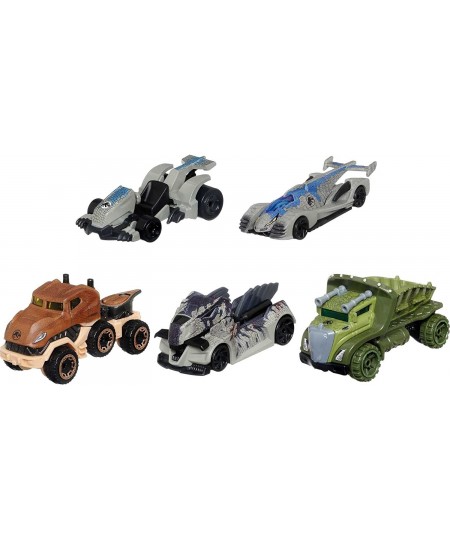 Hot Wheels Jurassic World Dominion Character Cars 5-Pack Multipack of Toy Vehicles Gift and Collectible for Dinosaur Fans $33...