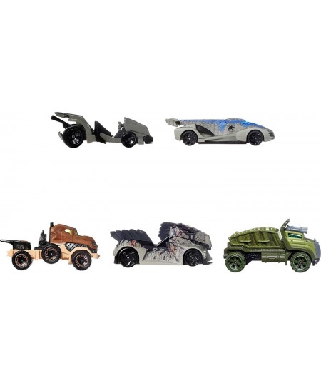 Hot Wheels Jurassic World Dominion Character Cars 5-Pack Multipack of Toy Vehicles Gift and Collectible for Dinosaur Fans $33...