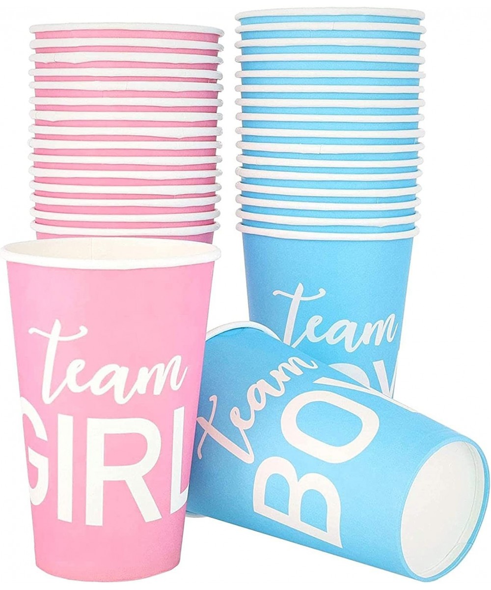 Paper Party Cups Gender Reveal Party Supplies (12 oz Pink and Blue 50-Pack) $22.93 - Kids' Party Tableware