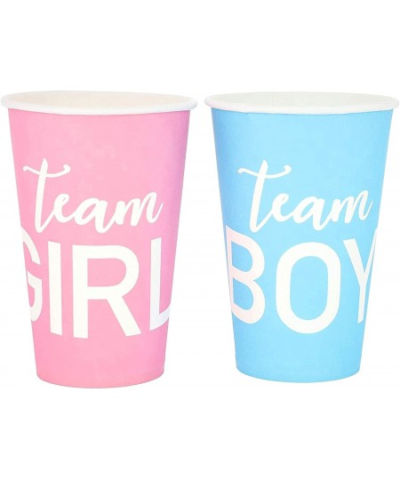 Paper Party Cups Gender Reveal Party Supplies (12 oz Pink and Blue 50-Pack) $22.93 - Kids' Party Tableware