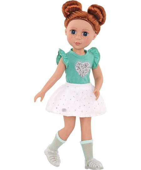 Sparkling with Style Glittery Top & Skirt Regular Outfit - 14-inch Doll Clothes & Accessories Toys $17.50 - Doll Accessories