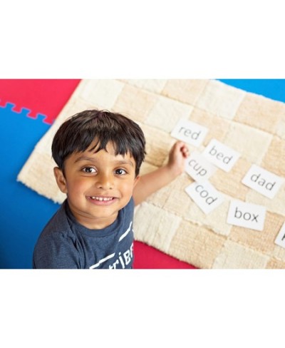 Phonics Flash Cards - Level 1 Introduction to Reading - Three letter words - Preschool flash cards - Early Reading for Montes...