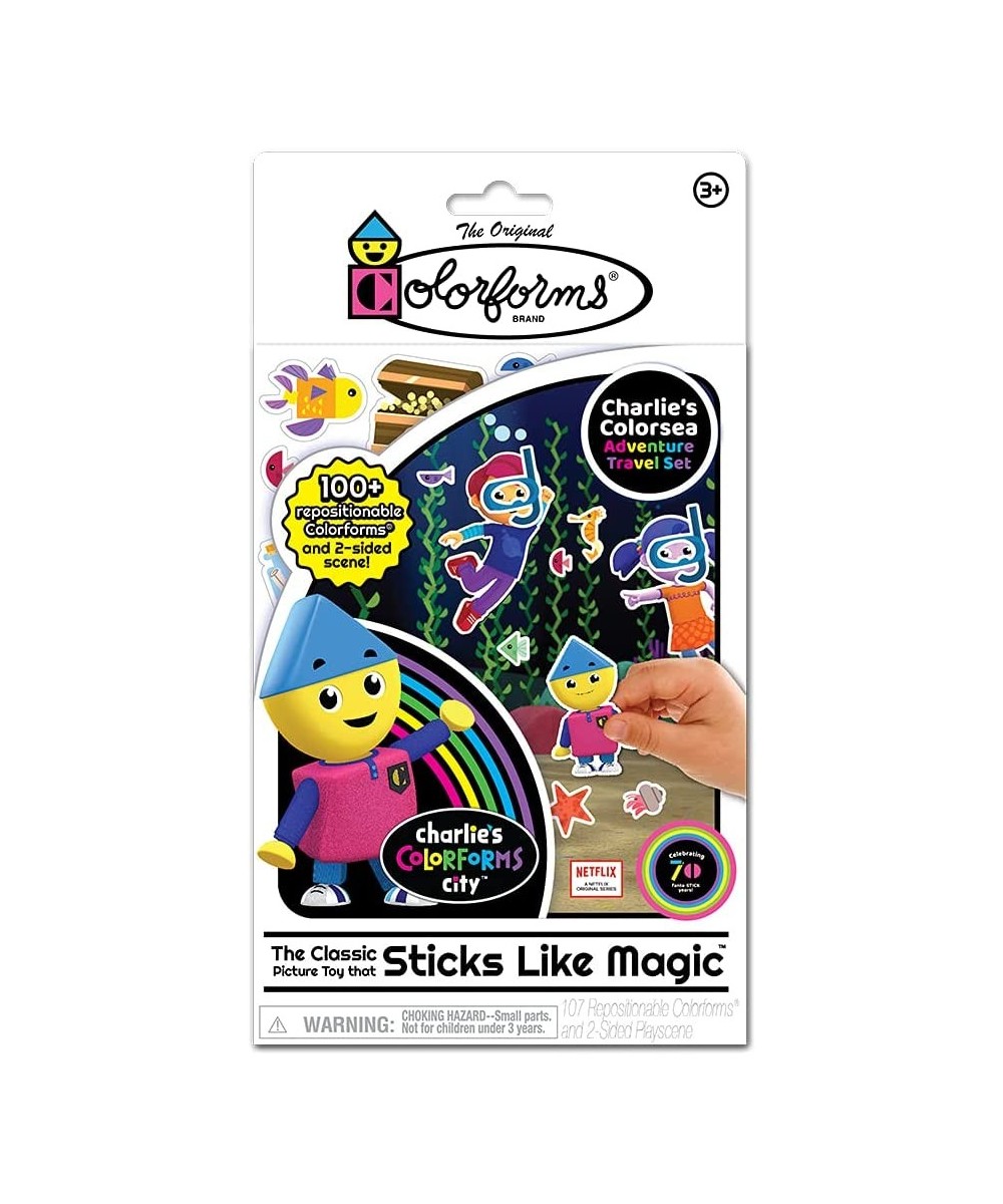 — Charlie's Travel Set — The Classic Picture Toy That Sticks Like Magic — Ages 3+ $15.48 - Magnetic & Felt Playboards