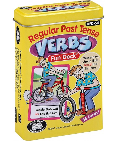 | Regular Past Tense Verbs Fun Deck Flash Cards | Educational Learning Resource for Children $30.66 - Electronic Learning & E...