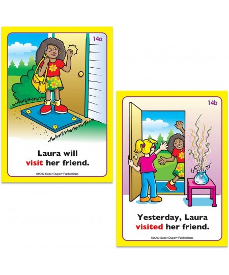 | Regular Past Tense Verbs Fun Deck Flash Cards | Educational Learning Resource for Children $30.66 - Electronic Learning & E...