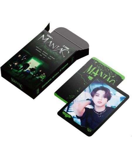 Kpop Stray Kids Photocards Stickers 97Pcs Vinyl Waterproof Sticker & 55Pcs Lomo Cards Album Photo Poster for Water Bottle Sui...