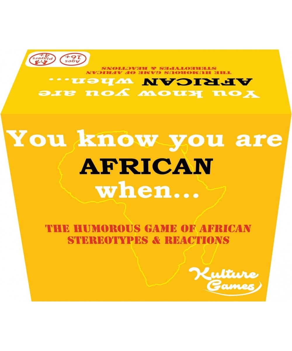 You Know You are African When... $51.38 - Card Games