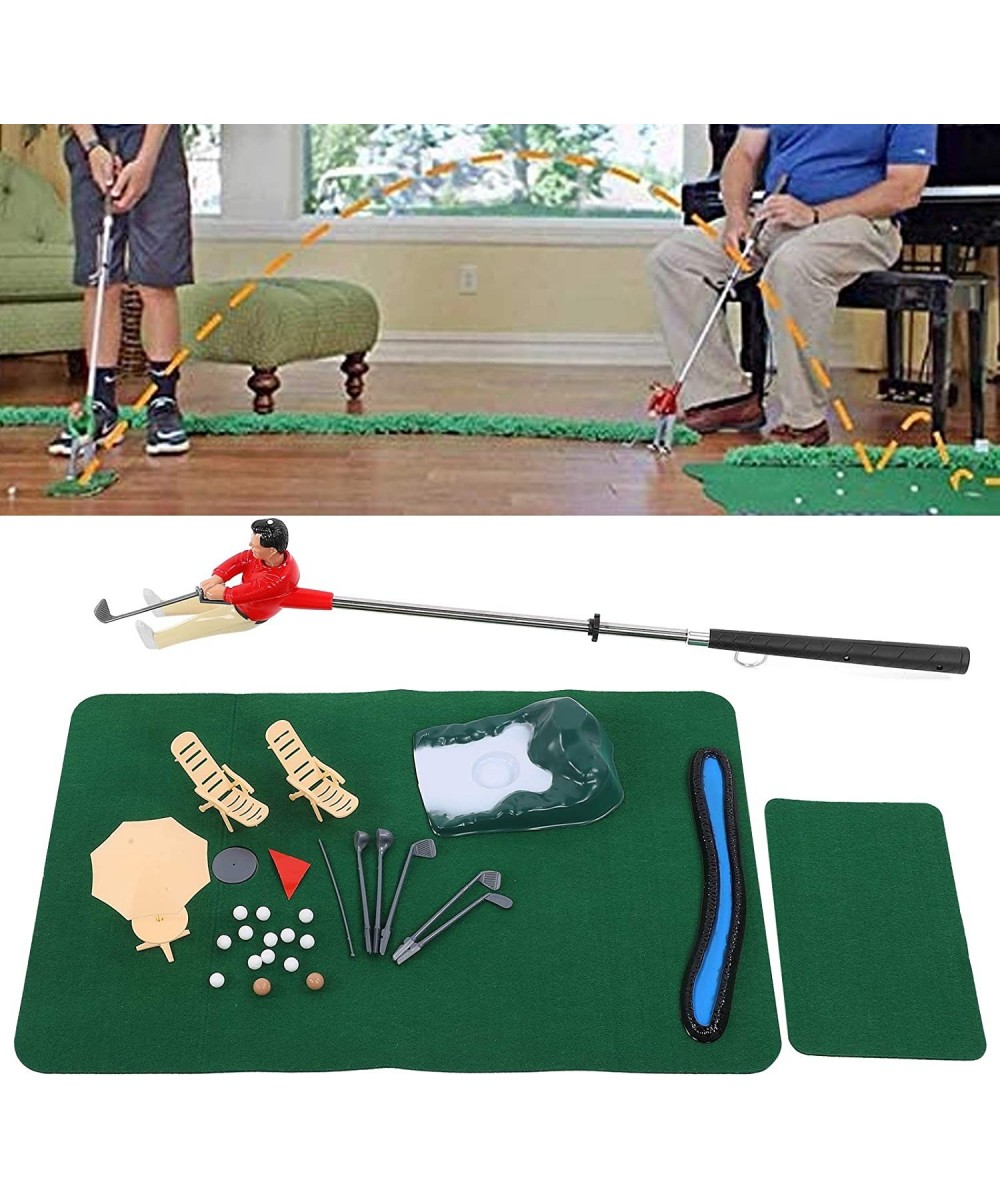 Mini Golf Game Set Children Golf Toy Mini Golf Set with Attached a Putter Bracket Mini Golf for Child for Playing with Child ...