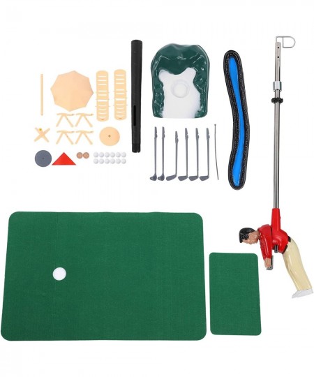 Mini Golf Game Set Children Golf Toy Mini Golf Set with Attached a Putter Bracket Mini Golf for Child for Playing with Child ...