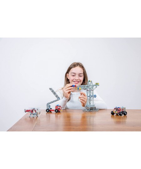 Starter Series Helicopter Construction Set and Educational Toy - Intro to Engineering and STEM Learning Steel (10047-C47) $16...