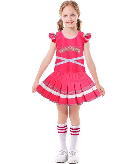 Zombies Addison Cheerleader Costumes for Girls Seabrook Cheerleading Outfits Zombies 3 Costume for Halloween $26.30 - Kids' C...