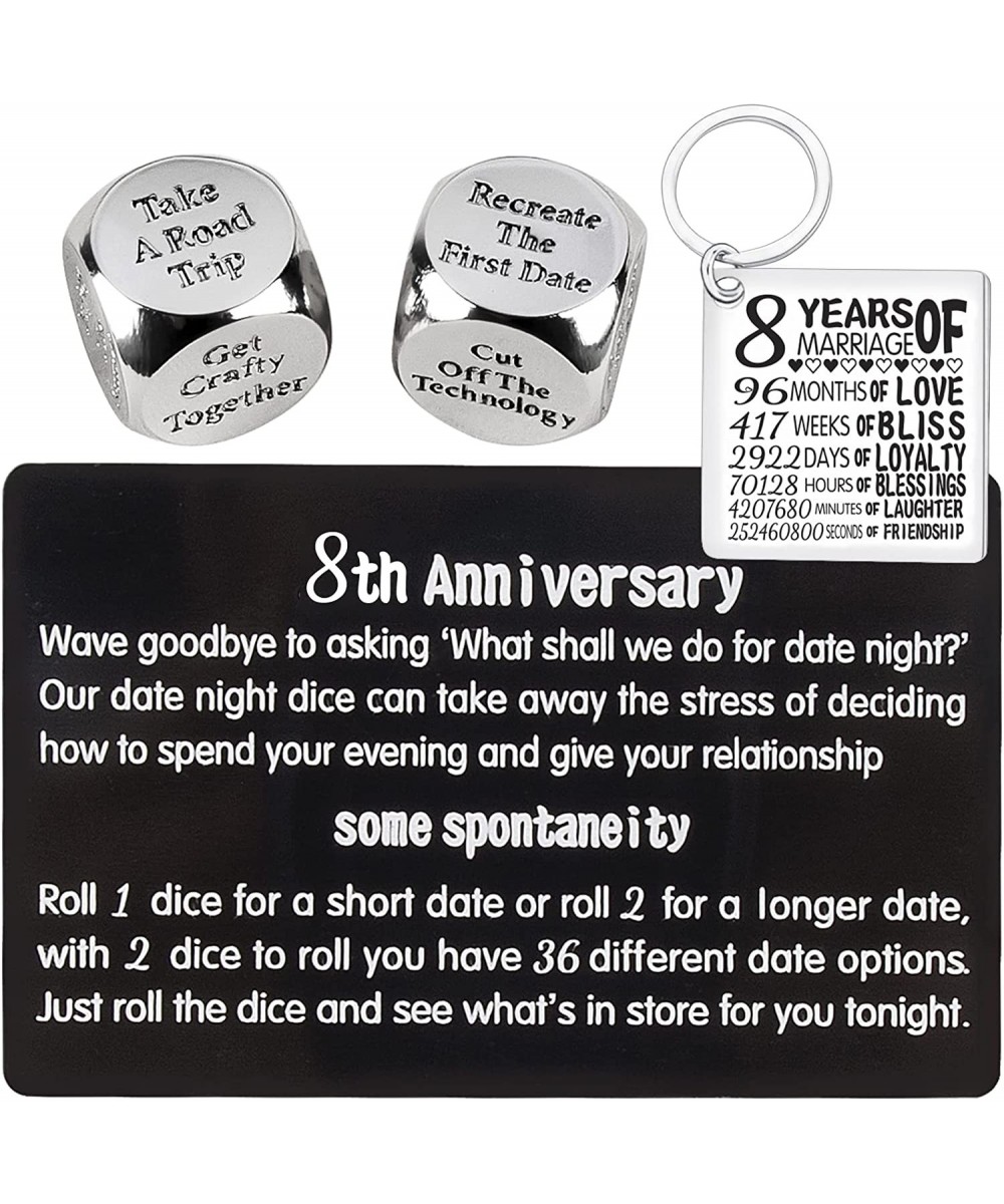 8th Wedding Anniversary for Couple 8 Anniversary for Him 8th Anniversary for Him Bronze Gifts for 8th Anniversary Date Night ...