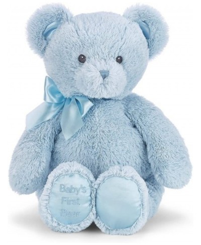 Bearington Baby's First Teddy Bear Blue Plush Stuffed Animal 12 $29.07 - Stuffed Animals & Teddy Bears