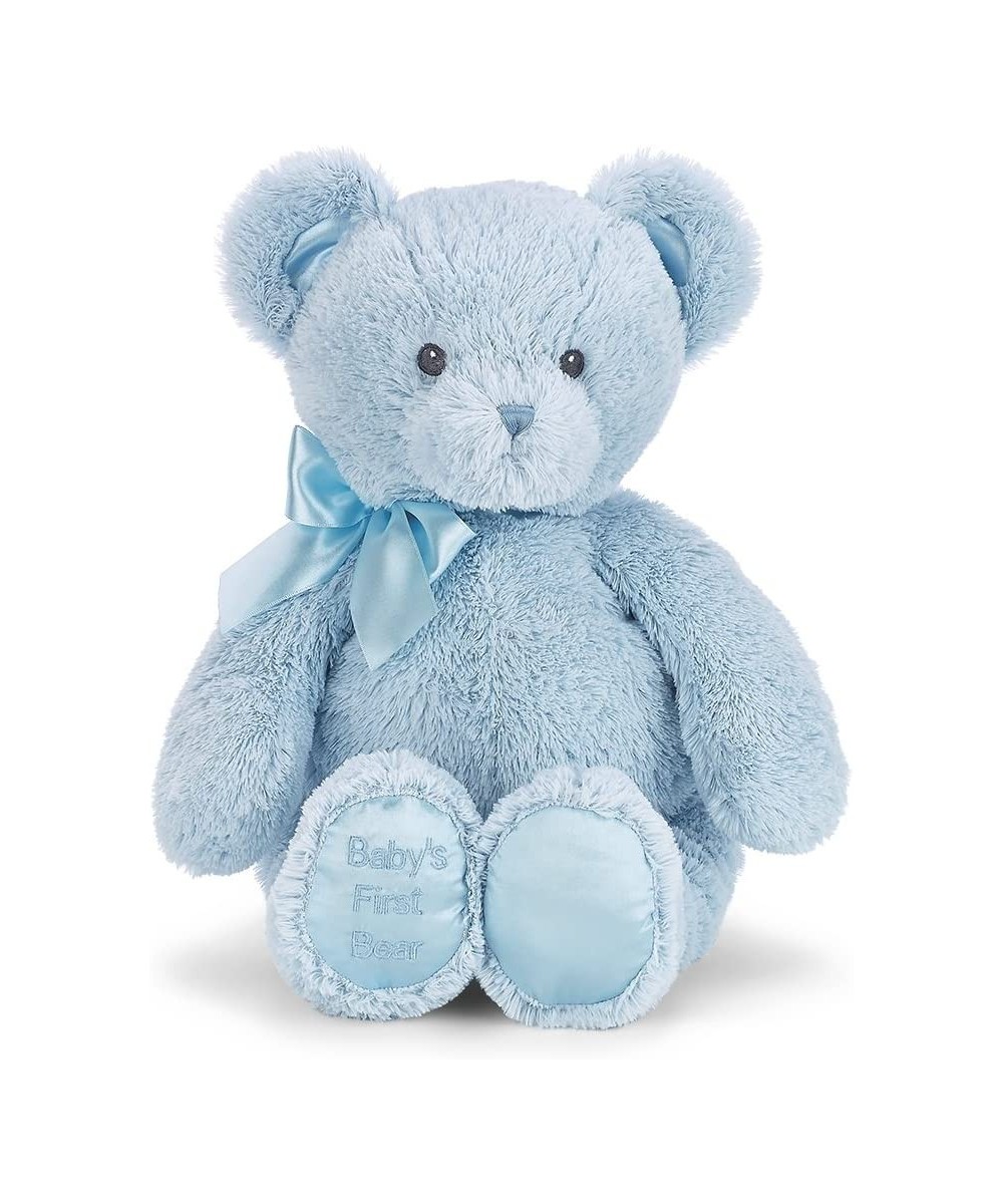 Bearington Baby's First Teddy Bear Blue Plush Stuffed Animal 12 $29.07 - Stuffed Animals & Teddy Bears