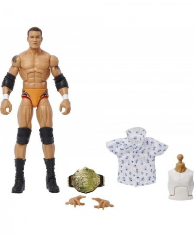 WWE Randy Orton SummerSlam Elite Collection Action Figure Dominik Mysterio Build-A-Figure Parts Collectible Gift for Ages 8 Y...