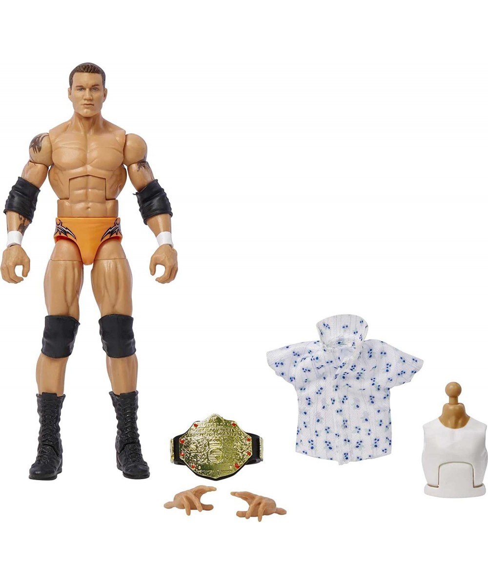 WWE Randy Orton SummerSlam Elite Collection Action Figure Dominik Mysterio Build-A-Figure Parts Collectible Gift for Ages 8 Y...