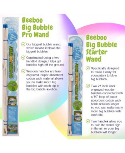 Extreme Bubbles Beeboo Big Bubble Pro Wand USA $29.15 - Bubble Blowing Products