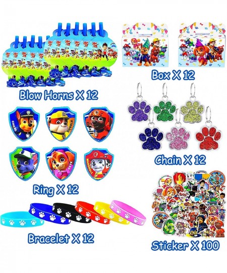 160pcs Puppy Patrol party favors. Puppy-themed party kit for children's birthday party supplies. $16.80 - Kids' Party Favor Sets