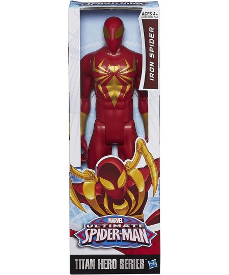 Marvel Ultimate Titan Hero Series Iron Spider Figure - 12 Inch $16.37 - Action Figures