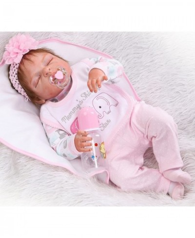 Reborn Baby Dolls Girl Clothes 22 Inch for 20-23 inch Reborn Doll 55 cm Girl Clothing Newborn Accesories Outfits $27.67 - Dol...