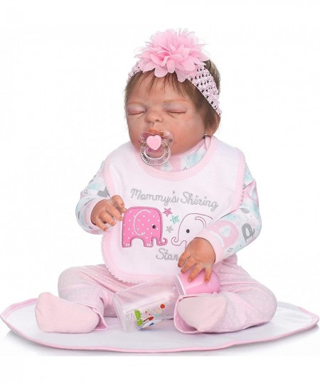 Reborn Baby Dolls Girl Clothes 22 Inch for 20-23 inch Reborn Doll 55 cm Girl Clothing Newborn Accesories Outfits $27.67 - Dol...