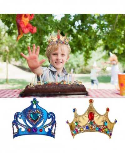 DIY Party Crowns Foam Kids Tiaras Make Your Own Crowns with Jewel Stickers Party Favors for Kids Pack of 6 $24.07 - Kids' Par...