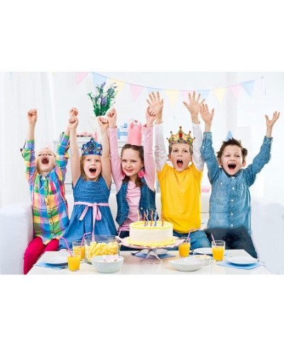 DIY Party Crowns Foam Kids Tiaras Make Your Own Crowns with Jewel Stickers Party Favors for Kids Pack of 6 $24.07 - Kids' Par...