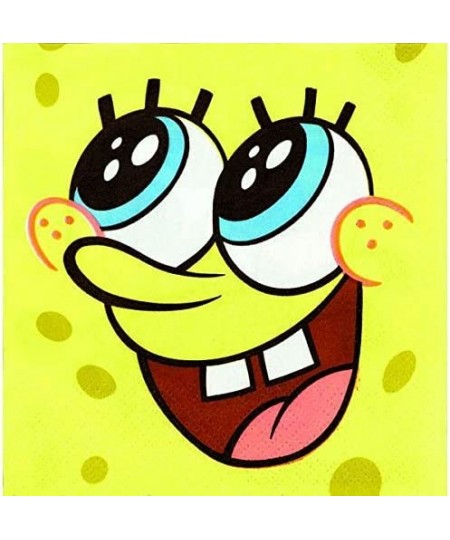 Beverage Napkins | Spongebob Collection | Party Accessory $16.07 - Kids' Party Tableware