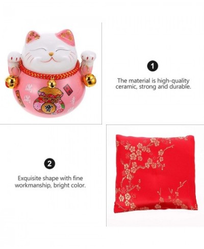 Lucky Cat Money Bank Feng Shui Maneki Neko Lucky Cat Coin Bank Ceramic Lucky Cat Piggy Bank Porcelain Money Change Pot Feng S...