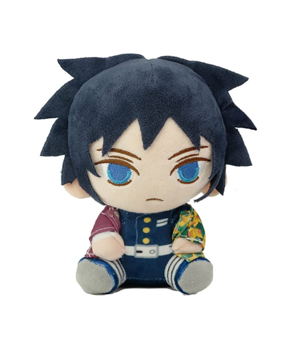 Anime Plush Doll Toy Anime Character Cute Sitting Plush Stuffed Doll Ornament (11.8") (Tomioka Giyuu) $36.70 - Plush Figure Toys