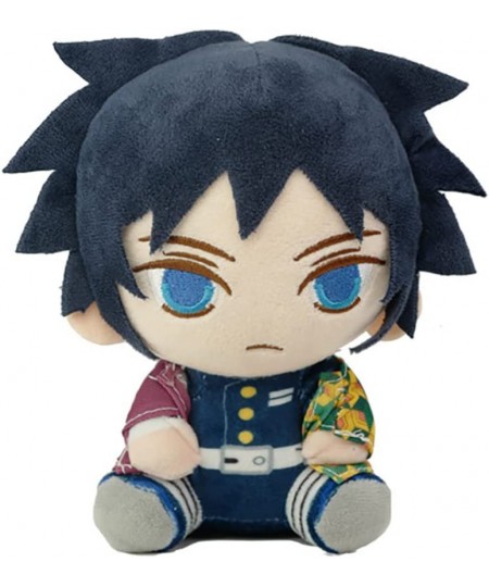 Anime Plush Doll Toy Anime Character Cute Sitting Plush Stuffed Doll Ornament (11.8") (Tomioka Giyuu) $36.70 - Plush Figure Toys