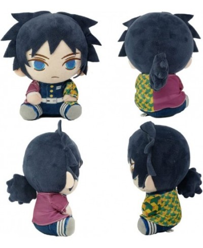 Anime Plush Doll Toy Anime Character Cute Sitting Plush Stuffed Doll Ornament (11.8") (Tomioka Giyuu) $36.70 - Plush Figure Toys