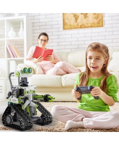 2022 New STEM Robot Toys for 8-16 Year Old Boys Girls Robot for Kids with APP or Remote Control Science Programmable Building...